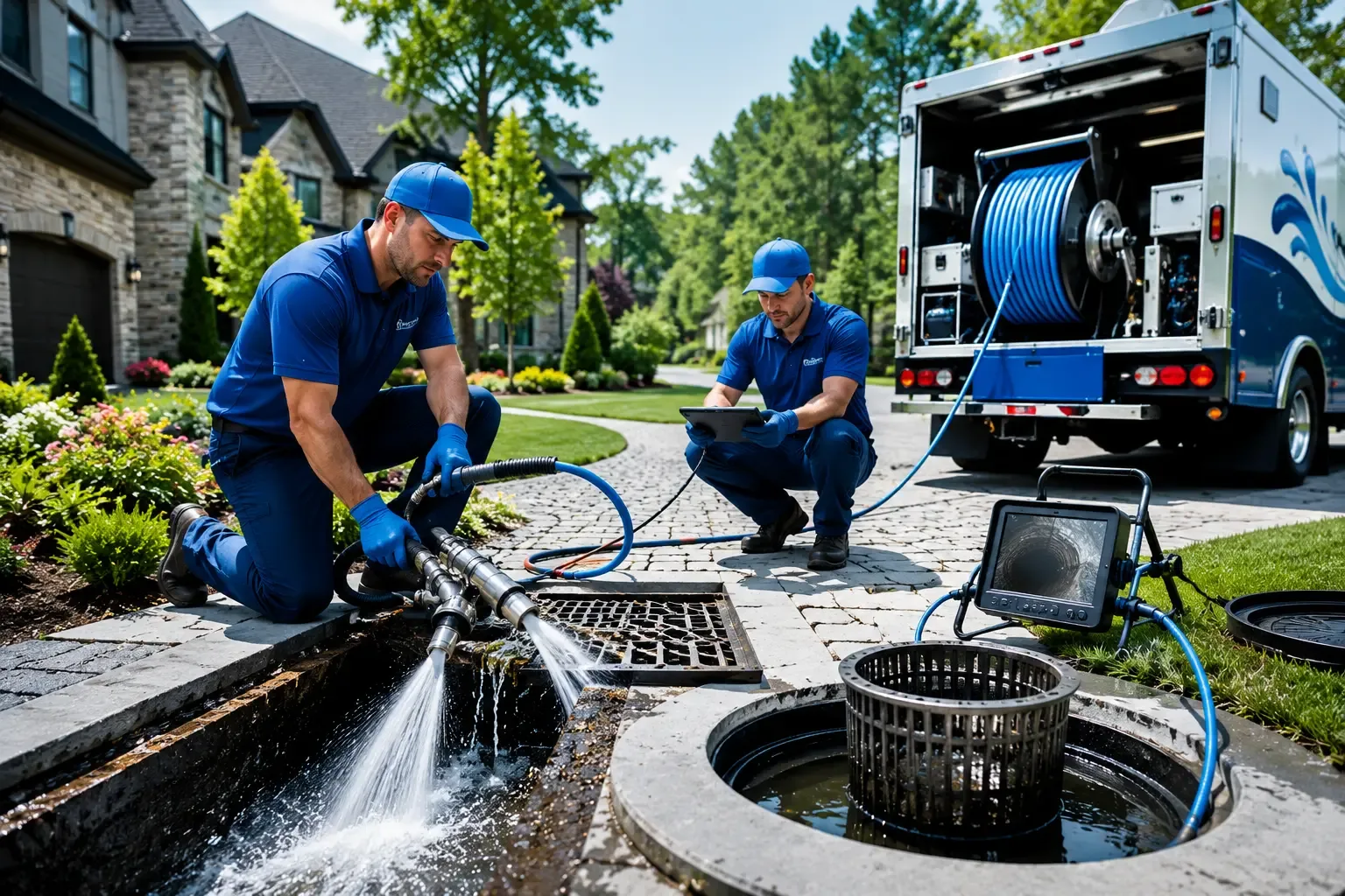Local outdoor drain cleaning professionals in Machias, ME